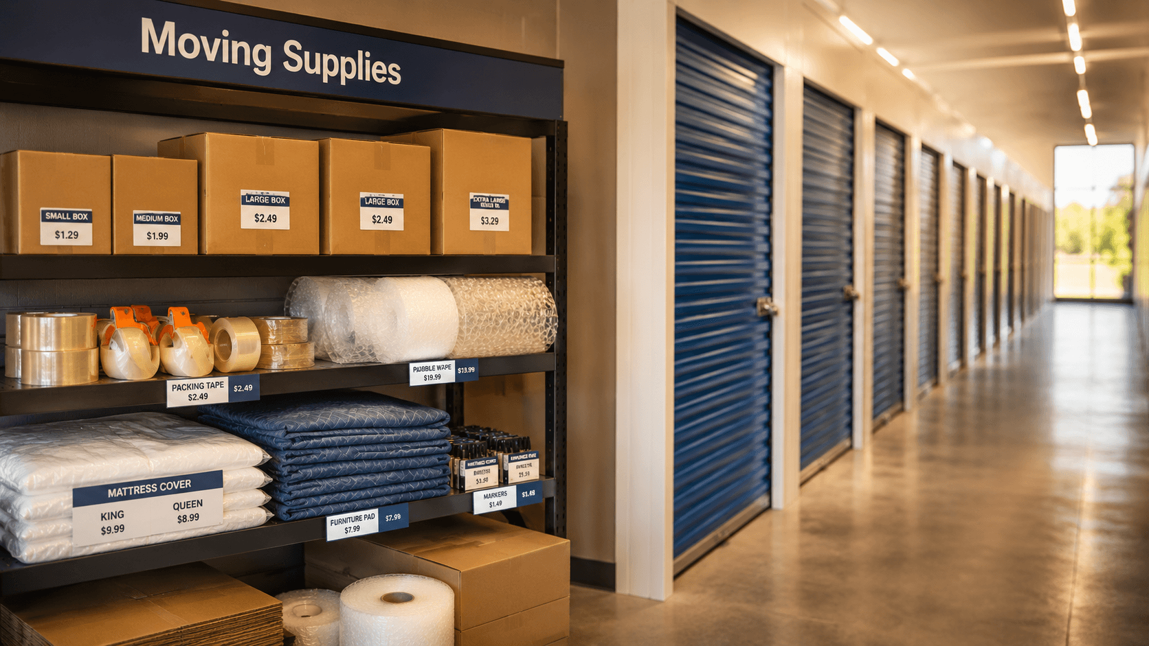 Moving Supplies for Self-Storage: The Ancillary Revenue Most Owners Leave on the Table